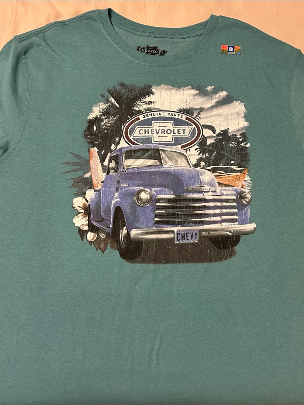 Chevrolet NWT Vintage Classic Iconic Collector Graphic Truck Tee Size 2XL.